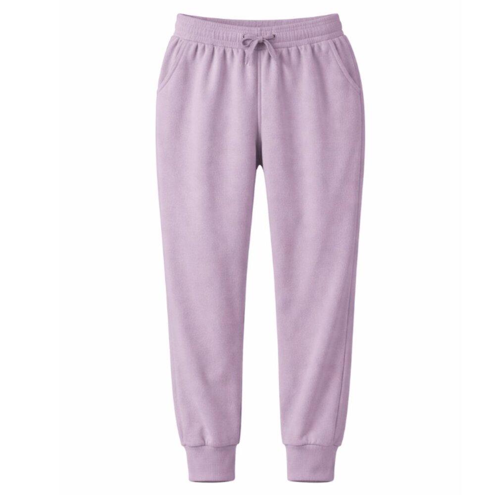 Colsie Lavender Fleece Joggers Women’s M Cozy Loungewear Pants